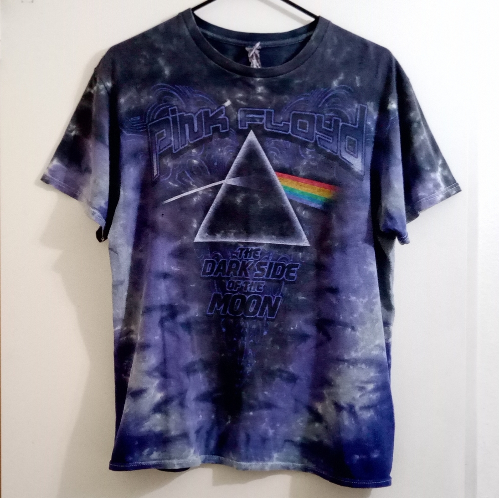 *Reposh* VTG Pink Floyd Dark Side Tie Dye T-shirt